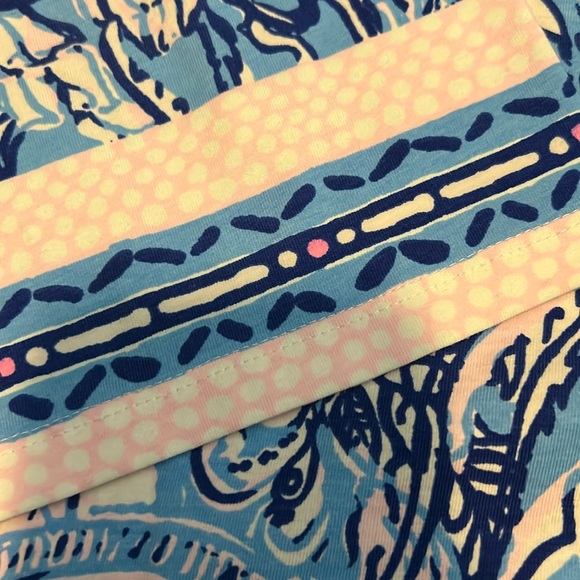 Lilly Pulitzer Waverly Top in Horseshoe Bay print - Picture 3 of 5